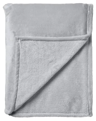 Produktbild von Dutch Decor Wohndecke Flanell-Fleece Charlie 200x220 cm Grau