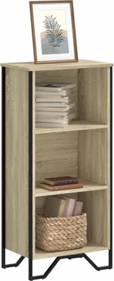 Produktbild von Möbel Bücherregal Sonoma-Eiche 50x31x106 cm Holzwerkstoff - Bücherregale 848605