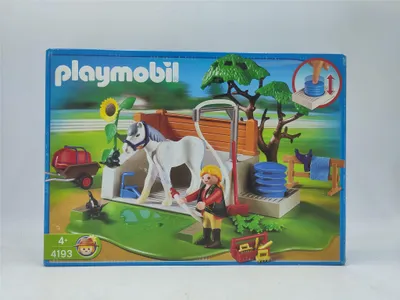 Produktbild von PLAYMOBIL 4193 Reiterhof Pferde Waschplatz