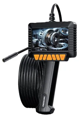 Obrázek produktu pro P270 Endoskopická kamera, 5 metrů, pevný kabel, průmyslová inspekční kamera 1080P HD s 4,3palcovým displejem, stupeň krytí IP67 (vodotěsná), LED osvětlení