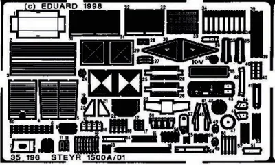 Produktbild von Eduard Accessories Steyer 1500A/01 Detailbausatz 3935196