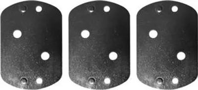 Produktbild von Hörmann Unterlegplatten-Set 3 Stk, Stärke 3 mm, zum Häherlegen des Auflaufbockes