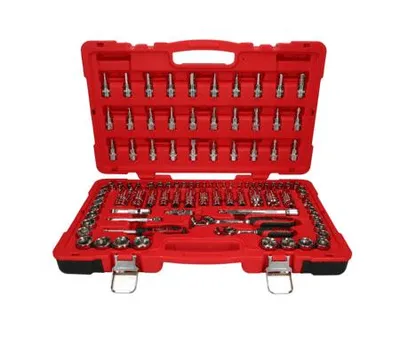 Produktbild von KS Tools 958.0699, Steckschlüssel-Satz, 3/8", 100 Kopf/Köpfe, Chrom-Vanadium-Stahl, 6,2 kg