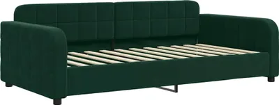 Produktbild von vidaXL Tagesbett Dunkelgrün 100x200 cm Samt