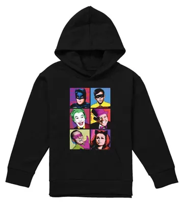 Productafbeelding van Batman - "Klassieke" hoodie voor kinderen, model TV41383 (128) (zwart)