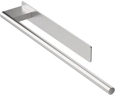 Produktbild von Handtuchhalter aus Edelstahl - Selbstklebend - Einarmig - Für Badezimmer und Küche - Silber