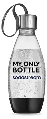 Immagine prodotto di Bottiglia per acqua riutilizzabile nera 500 ml