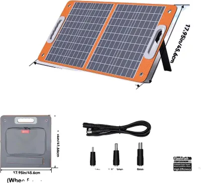Obrázek produktu pro Solární nabíječka, výstup DC, USB-C QC30, TSP18V60W