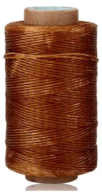 Produktbild von Gewachste Baumwollschnur für Lederhandwerk, 250 Meter