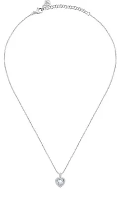 Immagine prodotto di Collana romantica in argento con cuore Tesori SAVB02 (catena, ciondolo)