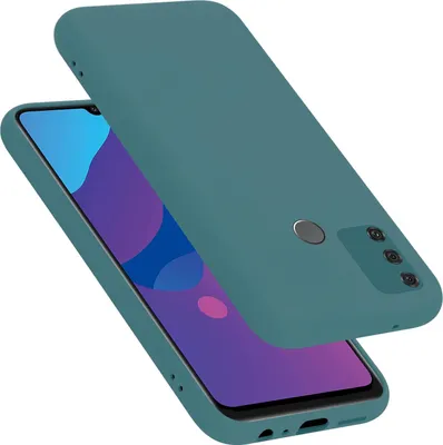 Produktbild von Cadorabo Schutzhülle für Honor 9A Hülle in Grün Handyhülle Case Cover TPU Etui