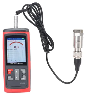 Trillingsmeter, digital, LCD, für Motoren, HVAC, Generatoren
