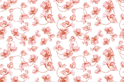 Zdjęcie produktu dla Fototapeta Dekoracja Abstrakcyjna Akwarelowe Maki Ozdoba ścienna do Salonu 3D 368x280cm