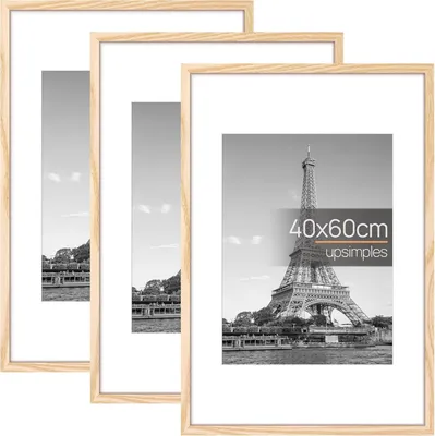Immagine prodotto di Modanatura fotografica dorata - decorativa - 3 pezzi - 40x60