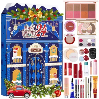 Productafbeelding van Adventskalender Make-up 2026: Beauty, 24 dagen, premium make-up set, cadeauverpakking