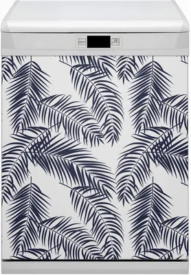 Produktbild von Magnete  Dekorative Magnet Folie für Geschirrspüler 60x70 cm Küche  - Tropenpalme