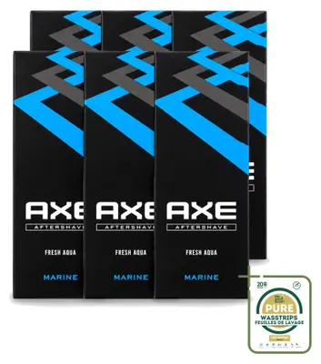 Obrázok produktu pre 6 kusov balenia po 100 ml balzamu po holení Axe Marine