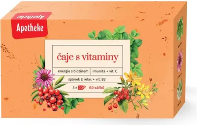 Image de Apotheke Collection Tisanes avec vitamines 60 × 1,5 g