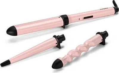 Obrázek produktu pro Kulma Babyliss MS750E, Multistyler Curl and Wave Trio, 3 vyměnitelné nástavce, kroucený 25 mm, kuželový 24–30 mm, oválný 32 mm