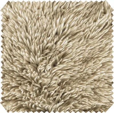 Productafbeelding van novely® SHADY - Extra zachte pluisstof - Ultrazachte, pluizige stof - Vachtachtige, hoogpolige en lange vezels - Gemakkelijk te onderhouden rol van 1 meter - Kleur: 14 Beige