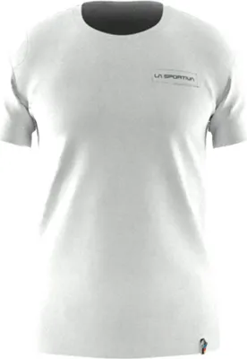 Weißes Mantra T-Shirt M von La Sportiva; geeignet für Klettern; in der Kategorie Herrenoberteile.