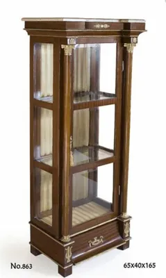 Zdjęcie produktu dla Casa Padrino Gablota barokowa 64 x 40 x h. 165 cm - Gablota - Gablota do salonu