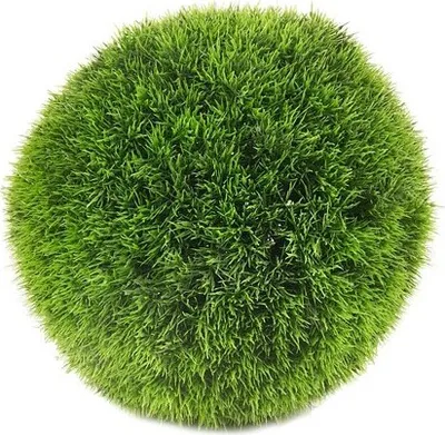 Produktbild von künstliche Deko Graskugel Grasball grün D. 28cm Emerald Kunstblumen