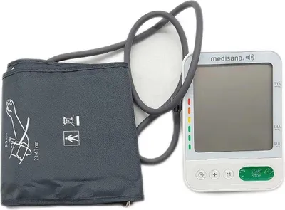 Obrázok produktu pre Monitor krvného tlaku na hornej časti ramena Medisana s hlasovým výstupom BU 586 voice
