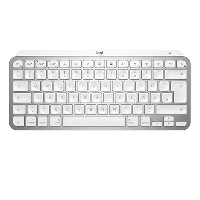 Immagine prodotto di Logitech MX Keys Mini per Mac Tastiera illuminata minimalista senza fili - Mini - Senza fili - Bluetooth - AZERTY - LED - Grigio