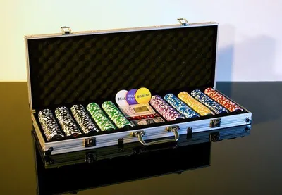 Obrázek produktu pro Praktický poker set OCEAN CHAMPION, 500 žetonů