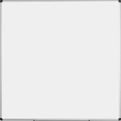 Produktbild von Bi-Office Bi-office Whiteboard Maya Maße der Oberfläche: 120 x 120 cm (B x H) Tafel magnethaftend nicht beidseitig beschreibbar emailliert weiß