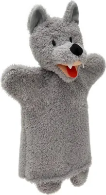 Produktbild von Handpuppe Wolf, 30 cm