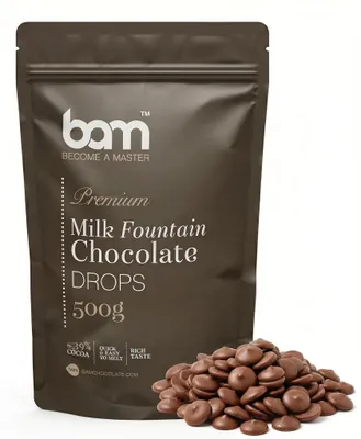 Melkchocolade-Druppels, 250 g – für Brunnen & Fondue