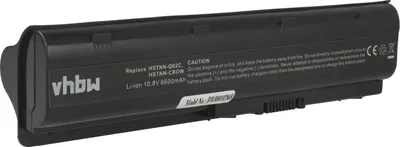 Produktbild von vhbw Akku kompatibel mit HP CompaQ Presario CQ56-100XX, CQ42-193TX, CQ56-101SA, CQ56-100SG, CQ42-201AX, CQ56 Notebook (6600 mAh, 10,8 V, Li-Ion)