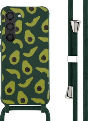 Zdjęcie produktu dla imoshion Silikonowe etui ze sznurkiem do Samsung Galaxy S23 - Avocado Green