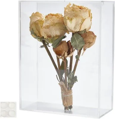 Immagine prodotto di Scatola porta foto in acrilico - Decorazione fai da te trasparente - 17x21,8 cm