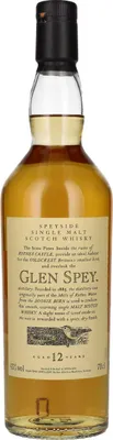 Produktbild von Glen Spey 12 Jahre Single Malt Scotch Whisky, Flora & Fauna Collection, Alkohol, Flasche, 43 %, 700 ml, 768106