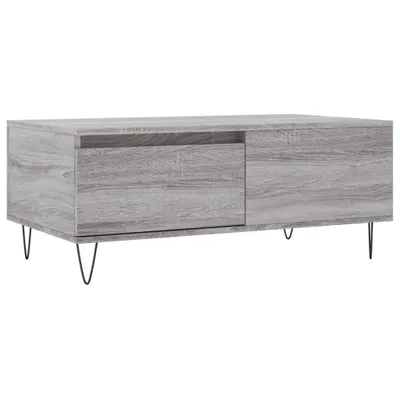 Produktbild von Couchtisch Grau Sonoma 90x50x36,5 cm Holzwerkstoff