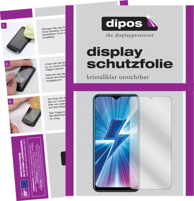 Obrázek produktu pro 4x čirá ochranná fólie displeje pro Vivo Y17 ochranná fólie displeje dipos