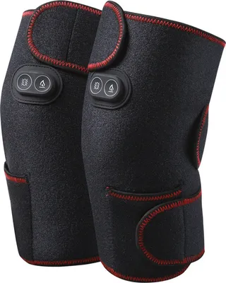 Produktbild von 2-in-1-Knieorthese zur Schmerzlinderung bei Arthritis, beheizte Kniebandage bei Arthritis, Knie-Heizkissen für Heiß- oder Kalttherapie zum Warmhalten, elektrisch beheizte Kniebandage zur Schmerzlinderung und Massage