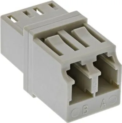 Produktbild von InLine LWL Kupplung, Duplex LC/LC, multimode, beige, Keramik-Hülse, Beige, 3 g, 1 Stück(e), 70 mm, 123 mm, 16 mm