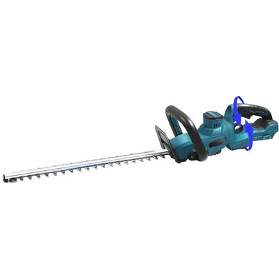 Produktbild von Akku Heckenschere, kompatibel für M-akita 18V Akku – Leichte Bürstenlose Gartenschere mit Doppelmesser & 180° Drehbaren Griff, ohne Akku und Ladegerät