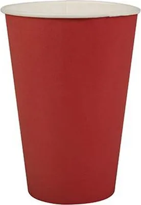Produktbild von Papstar Pappbecher 0,2 l rot, 15 x 20 Stück