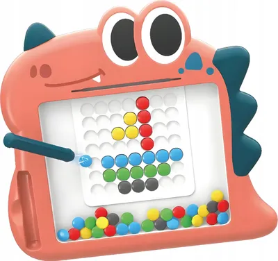 Zdjęcie produktu dla WOOPIE Tablica Magnetyczna dla Dzieci Montessori MagPad Dinozaur
