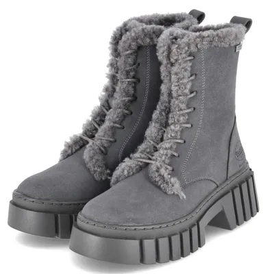 Produktbild von Dockers By Gerli Damen Boots Grau Synthetik Größe: 37