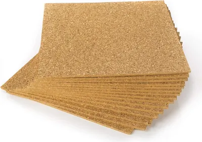 Produktbild von Famanu Korkplatten 300 x 300 x 4 mm - 15 Stück isolierend und dekorativ