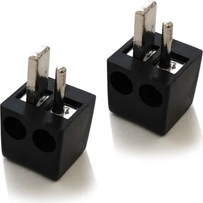 Lautsprecherkabel Klinke 10x Mini DIN Lautsprecherstecker Gewinkelt - Schraubbare KFZ Audio Anschlüsse In Rot Lautsprecher Kabel Klinke - Foto 12