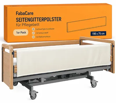 Produktbild von Kopie von Careline Seitengitterpolster für Bett mit Klettverschluss #1