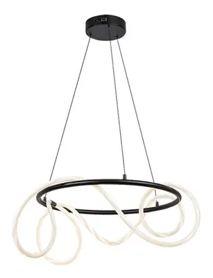 Immagine prodotto di Rabalux 72191 Lampade a sospensione Montema LED 54 metallo silicone nero