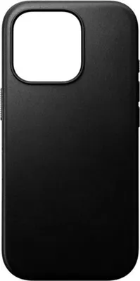 Produktbild von Nomad, iPhone 16 Pro Cover Kompatibel mit MagSafe Stoßfest Leder, Schwarz